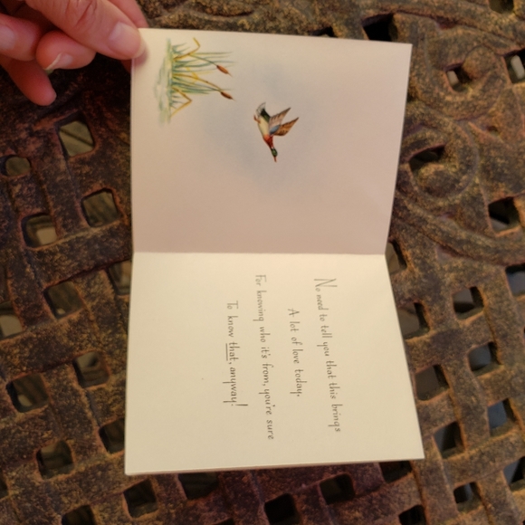 Vintage Hallmark Happy Birthday Father Card - Picture 3 of 4